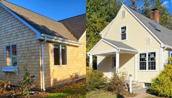 Cedar vs Vinyl Siding